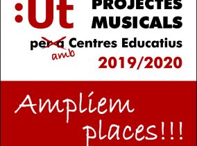 AQUEST SETEMBRE, NOVES PLACES PER LA FÀBRICA DE COLORS I EL MEU COS